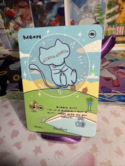 Pokederp Holo Bubble Meow Mew JWillyGuy Pokemon “Fan Art”Non TCG - Image 3