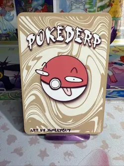 Pokederp Holo Bubble Meow Mew JWillyGuy Pokemon “Fan Art”Non TCG - Image 4