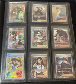 Pokemon Full Art Trainer Lot Of 9 NM/LP - Image 1