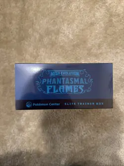 Pokemon TCG Phantasmal Flames Pokemon Center ETB Elite Trainer Box Sealed - Image 4