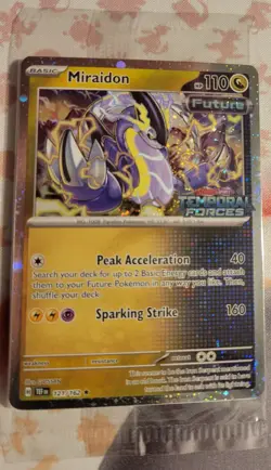 Pokemon Miraidon 121 Stamped Temporal Forces Sealed Promo (Best Buy Exclusive) - Image 1
