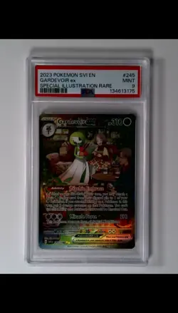 Pokemon TCG Gardevoir ex Scarlet & Violet Base SIR PSA 9 - Image 1