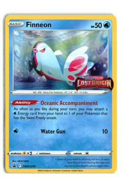 Finneon SWSH240 Promo Pokemon TCG NM - Image 1