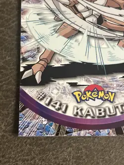 2000 topps Pokemon TV Animation Edition Series 3 Non Foil #141 Kabutops - Image 5