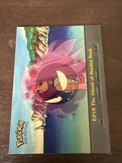 NM - Pokemon Topps The Ghost of Maiden Peak #EP19 TV Animation Edition - Image 1