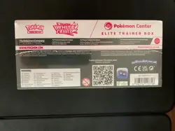 Pokemon Center TCG White Flare Elite Trainer Box ETB Factory Sealed - Image 3