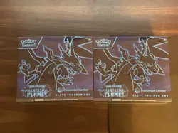 (2X) Phantasmal Flames Pokemon Center Elite Trainer Box ETB Set of 2 - Sealed - Image 1