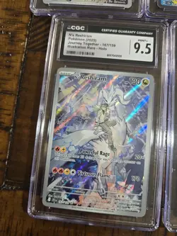 Pokemon Graded Lot of 5, CGC 10 GEM MINT CGC 9.5,9 pokemon collection - Image 5