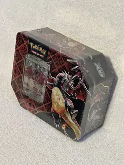 Pokemon TCG: Paldean Fates Tin - Shiny Charizard EX- NEW/ SEALED/ UNOPENED - Image 3