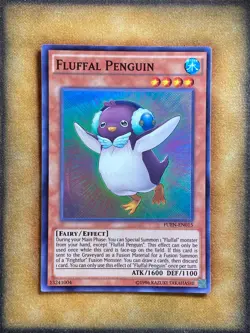 Yugioh Fluffal Penguin FUEN-EN015 Super Rare NM - Image 1
