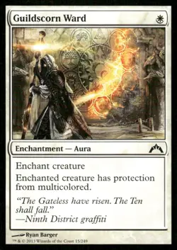 Guildscorn Ward Gatecrash MTG Magic the Gathering card - Image 1
