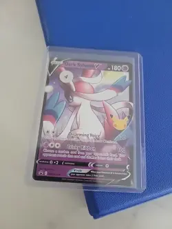 Dark Sylveon V SWSH134 SWSH: Sword & Shield Promo Cards Holo - Image 1