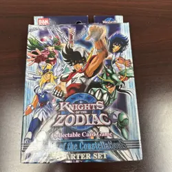 BAN DAI Knights Of The Zodiac Collectable Card Game Starter Set - Image 1