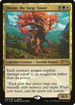 Doran, the Siege Tower - Foil Promo Judge Gift Cards LP MTG - Image 1
