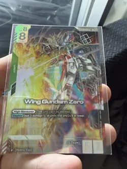 Gundam Card Game Wing Gundam Zero & Heero Yuy World Championship 25-26 English - Image 4