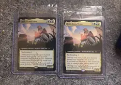 Magic the Gathering Avatar: Last Airbender Iroh Grand Lotus Promo Card - Image 1