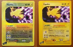 ZAPDOS Aquapolis Set REVERSE & NON HOLO RARE Card 44/147 e Hp 2002 Pokemon - Image 1