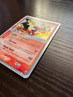 Pokemon TCG 2006 Arcanine EX Legend Maker 83/92 RARE SWIRL💫 HOLO Card Clean - Image 5