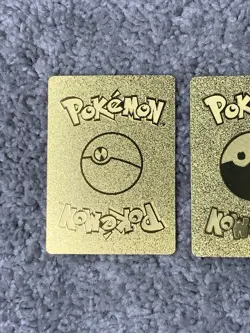 Pokemon 2 Darkrai GX HP180&VStar HP270 Dark Cleave&Pulse Gold Foil Fan Art Card - Image 5