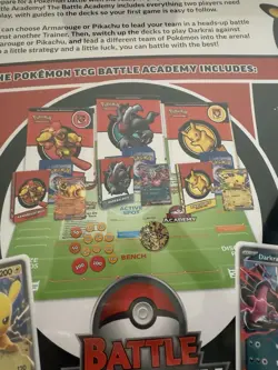 Pokemon Trading Card Game Battle Academy (Armarouge ex, Pikachu ex & Darkrai ex) - Image 4