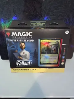 Magic The Gathering Universes Beyond Fallout Science! Commander Deck MTG - Image 1