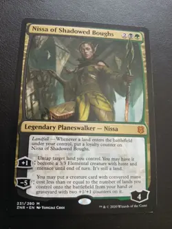 Nissa of Shadowed Boughs Zendikar Rising Regular - Image 1