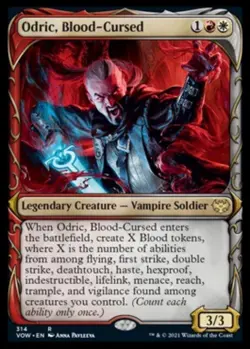 Odric, Blood-Cursed (Showcase) - Innistrad: Crimson Vow (VOW) - Image 1