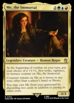 Dr. Who - Me, the Immortal - FOIL - NM/M WHO - Image 1