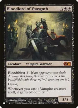 Bloodlord of Vaasgoth - The List Reprints (LIST) - Image 1