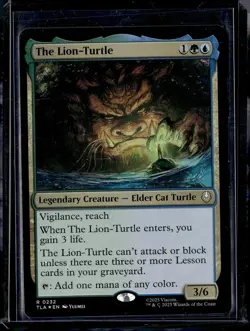 The Lion-Turtle - 232 - Foil - TLA - NM - MTG Magic the Gathering - Image 1