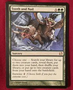 Tooth and Nail [Modern Masters] - MTG Magic the Gathering NM - Image 2