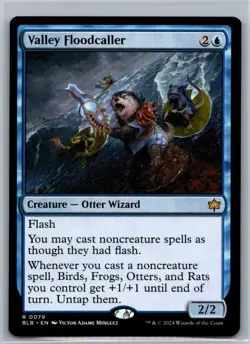 Bloomburrow #79 Valley Floodcaller - Image 1