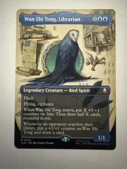 Wan Shi Tong, Librarian Magic The Gathering Avatar The Last Airbender Borderless - Image 1