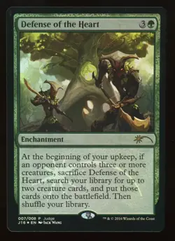 Defense of the Heart - FOIL - MTG Judge Promo - Rare - Image 1