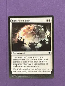 Sphere of Safety - Regular Uncommon - C16 077/351 - MTG - Image 1
