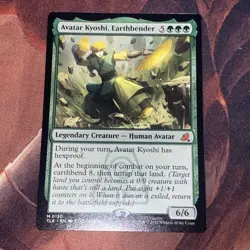 Avatar Kyoshi, Earthbender X1 Mtg Avatar The Last Airbender Jumpstart Nm - Image 1