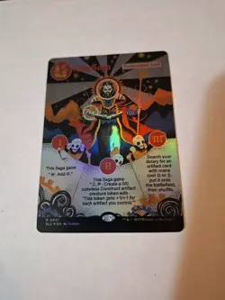 Magic the Gathering Secret Lair Encyclopedia Of Magic FOIL Urza’s Saga - Image 1