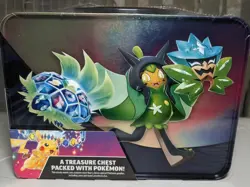 Pokemon Surging Sparks 2024 Fall Collectors Chest Sealed Tin Lunchbox - Image 2