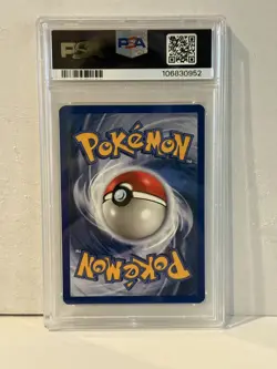 1999 POKEMON FOSSIL 1ST EDITION #53 PSYDUCK PSA 8 - Image 2