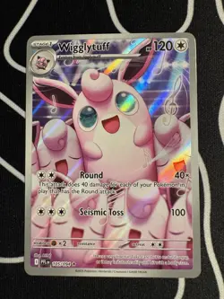 Wigglytuff 105/094 Pokemon Phantasmal Flames - Near Mint Illustration Rare - Image 1