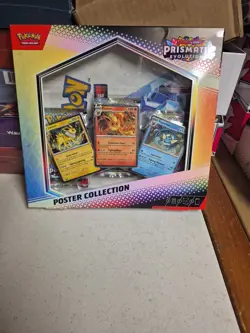 Pokemon Scarlet & Violet Prismatic Evolutions Poster Collection. New. - Image 1
