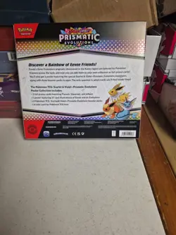 Pokemon Scarlet & Violet Prismatic Evolutions Poster Collection. New. - Image 2