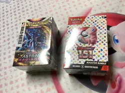 🐲🐉Pokemon 151 Booster Bundle & Astral Radiance B&B Lot of 2 rippin’ Fun‼ - Image 2