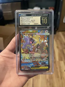 2025 POKEMON MEG EN-MEGA EVOLUTION #182 MEGA KANGASKHAN EX CGC PRISTINE 10 - Image 1