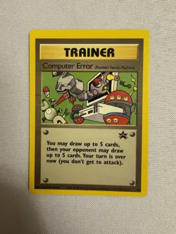 2000 Pokemon Computer Error Non-Holo - WOTC Black Star Promo #16 Pokemon League - Image 1