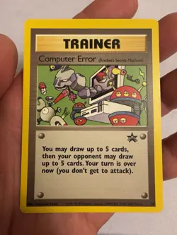 2000 Pokemon Computer Error Non-Holo - WOTC Black Star Promo #16 Pokemon League - Image 2