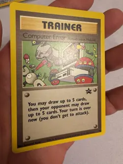 2000 Pokemon Computer Error Non-Holo - WOTC Black Star Promo #16 Pokemon League - Image 3
