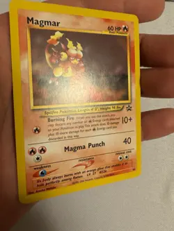 2002 Pokemon - Magmar Non-Holo WOTC Black Star Promo #44 - Pokemon League - Image 3