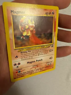 2002 Pokemon - Magmar Non-Holo WOTC Black Star Promo #44 - Pokemon League - Image 4