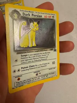 2000 Pokemon Dark Persian Holo WOTC Black Star Promo #17 Nintendo Power Magazine - Image 4